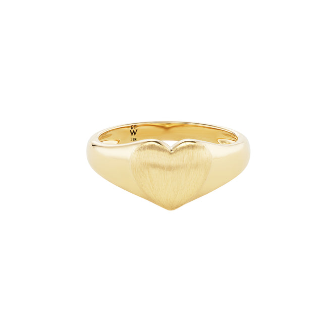 Heart-Shaped Lucy Ring