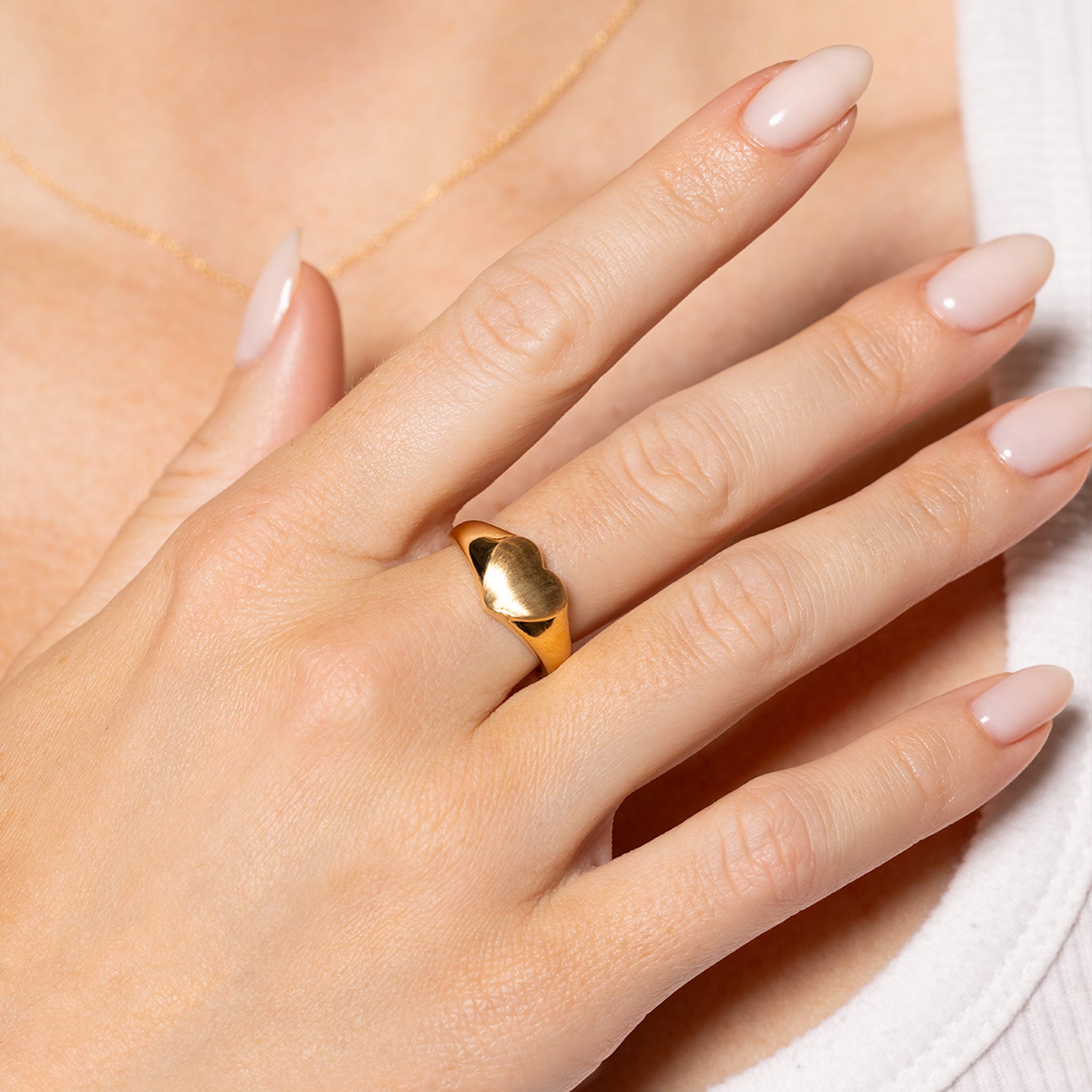 Heart-Shaped Lucy Ring