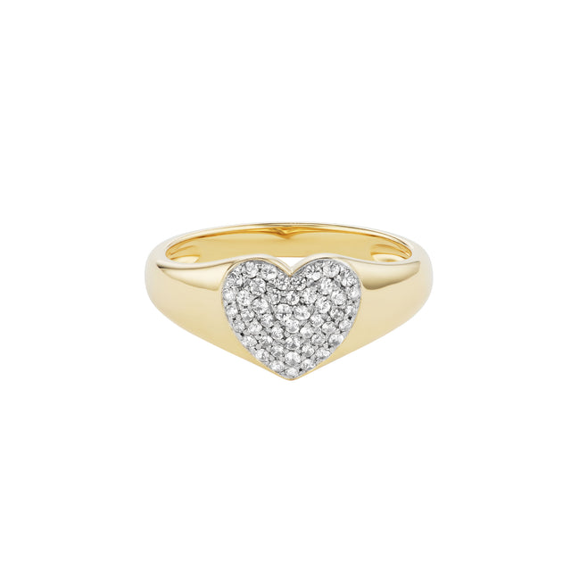 Heart-Shaped Diamond Lucy Ring