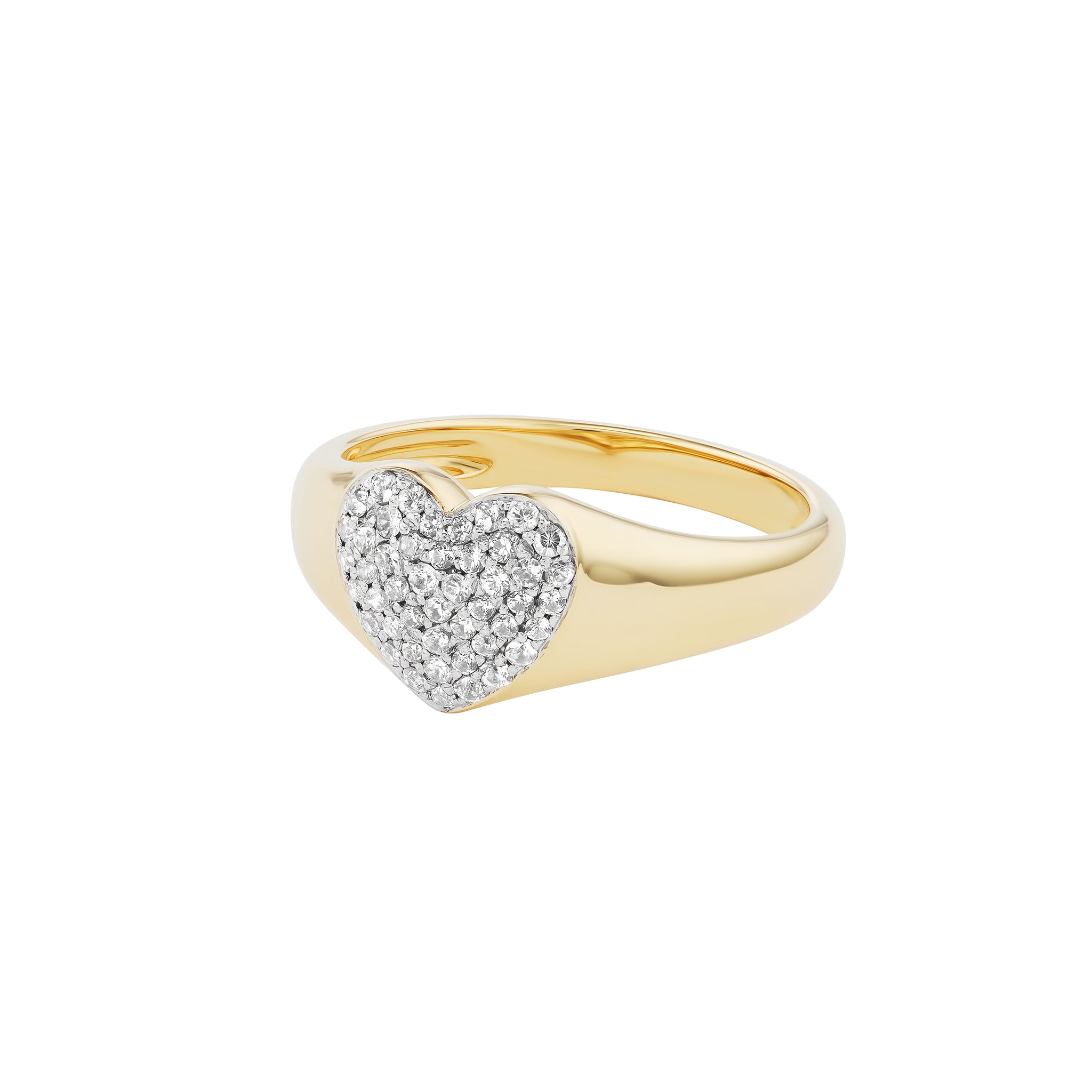 Heart-Shaped Diamond Lucy Ring