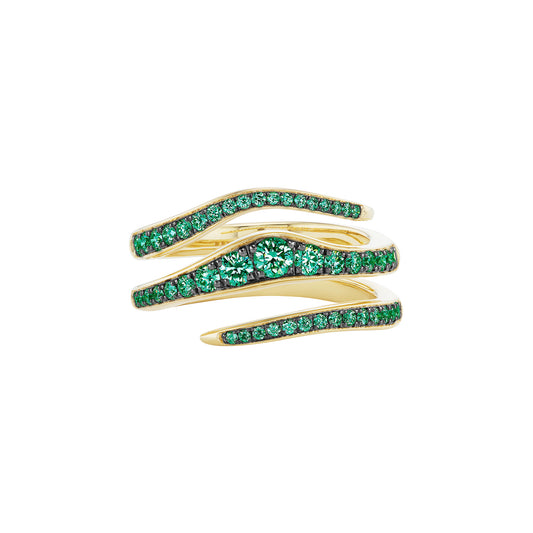 Double Wrap Jungle Ring - Main Img