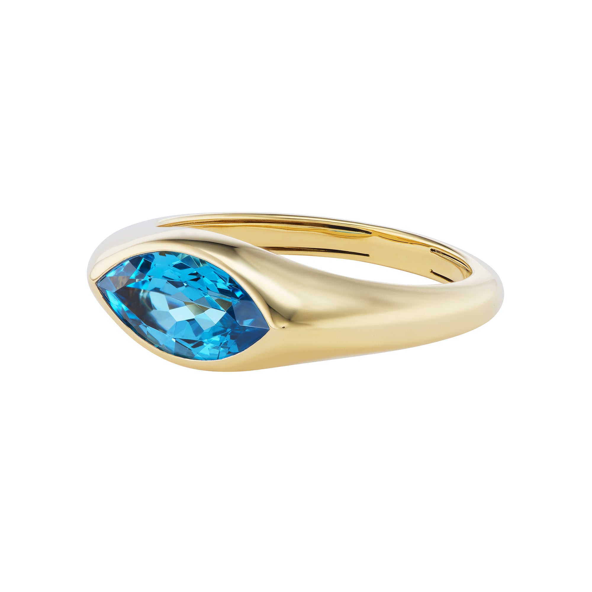 Topaz Marquis Ring
