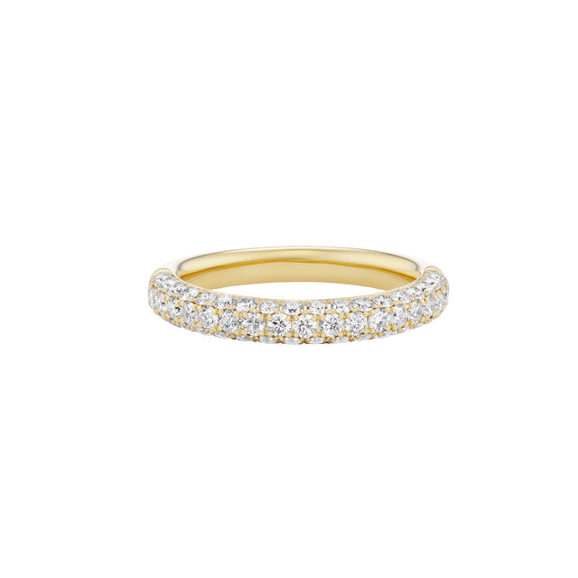 Emily P Wheeler - Diamond Stacking Ring (Yellow Gold)