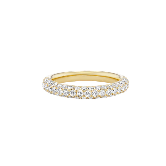 Diamond Stacking Ring (Yellow Gold) - Main Img