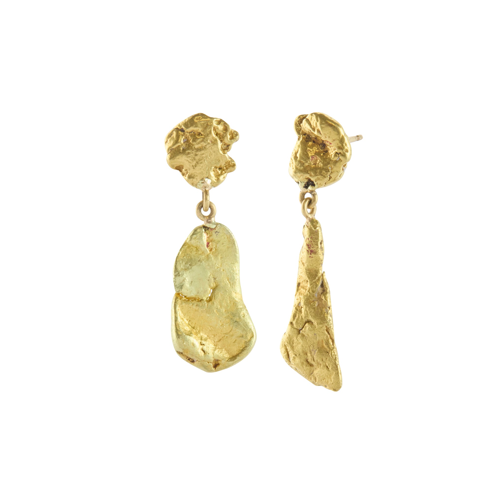 Bear River Gold Drop Earrings