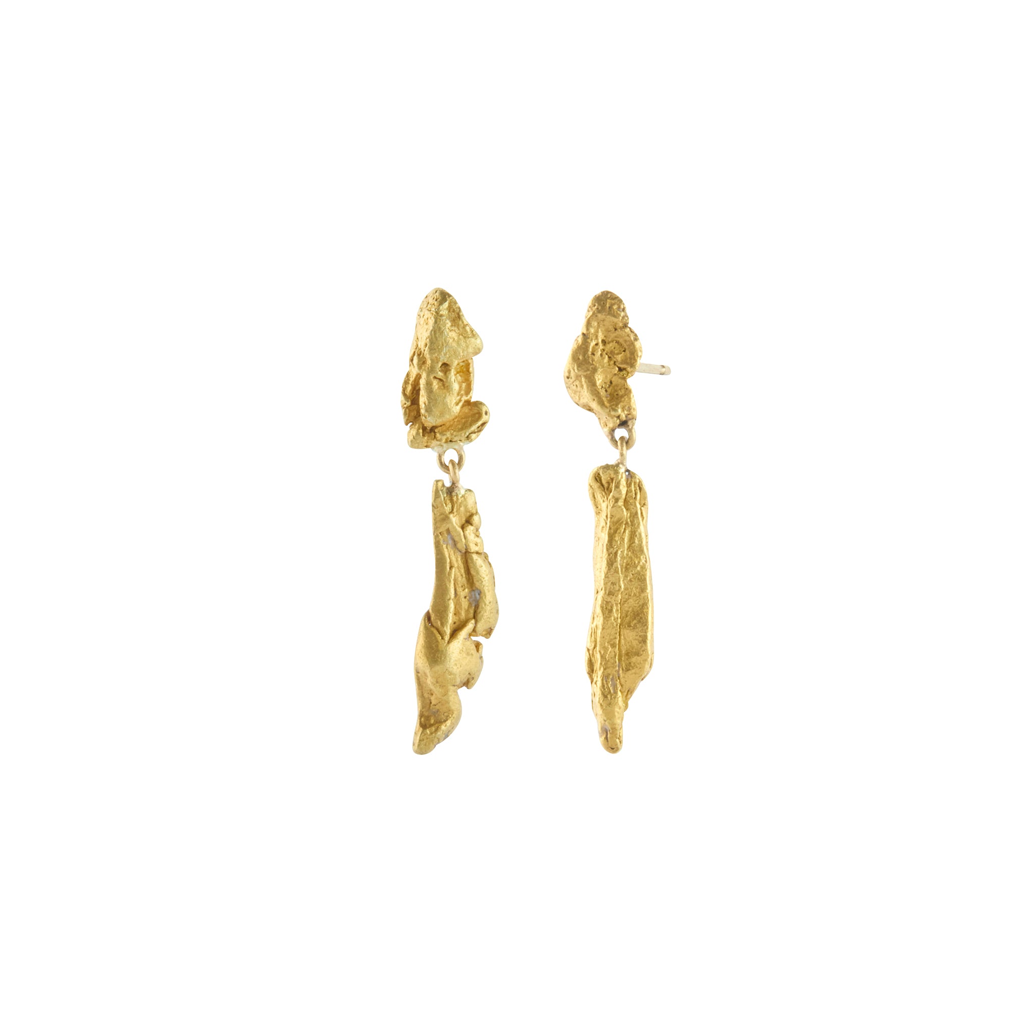 Juniper Nugget Earrings