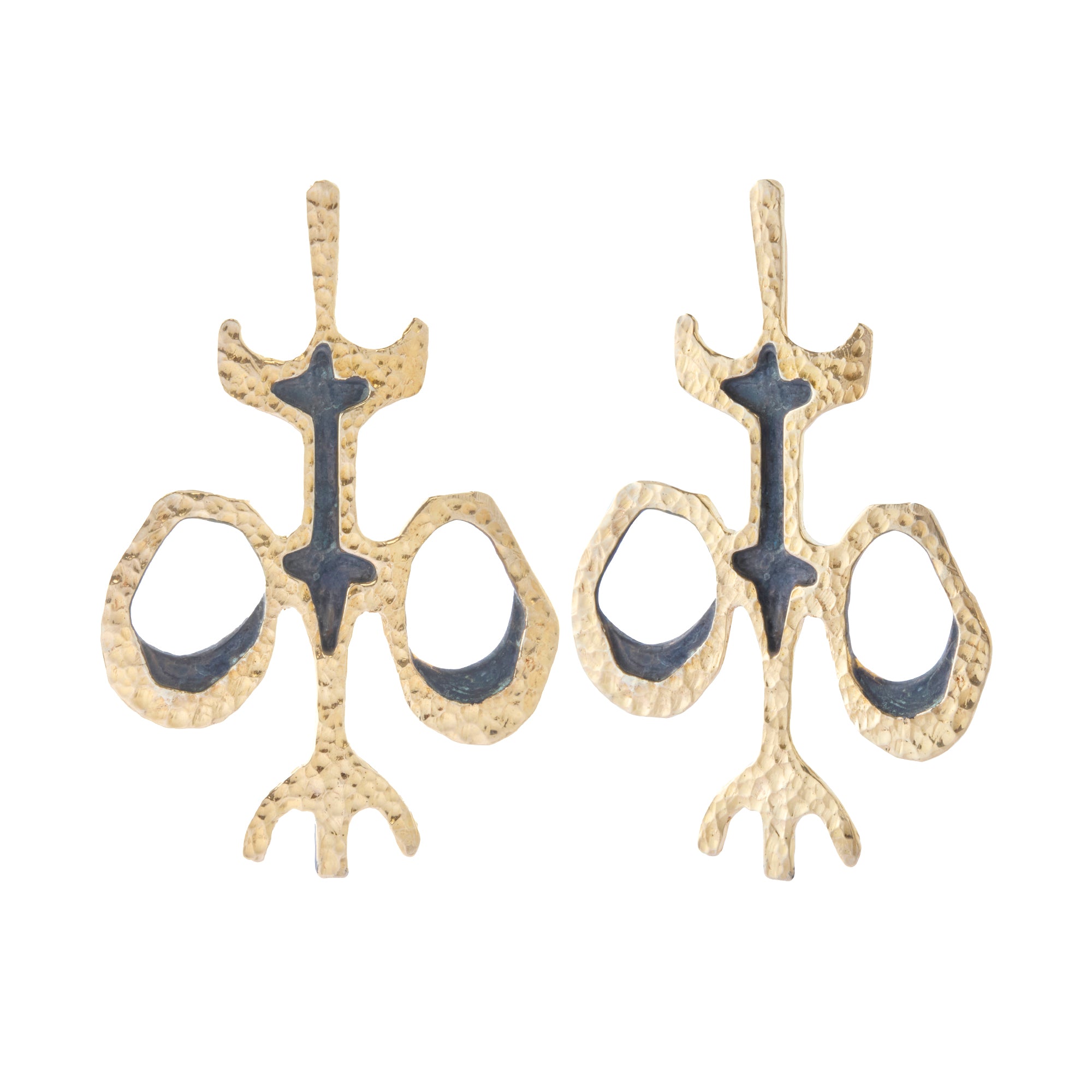 Wyoming Ojai Earrings - Black Jade