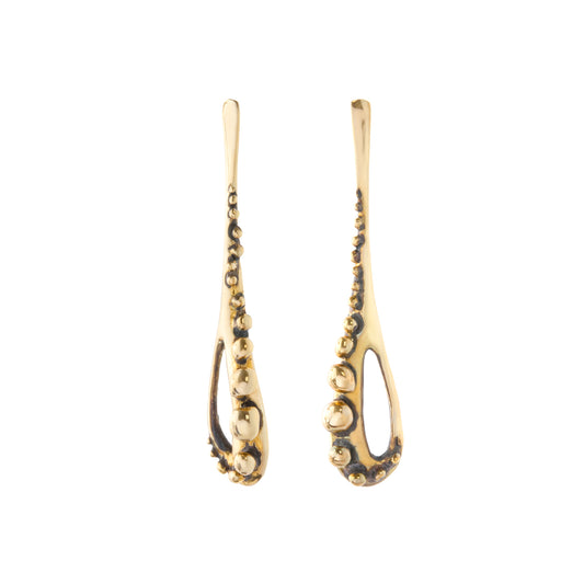 Drop Earrings - Organic Spora - Main Img