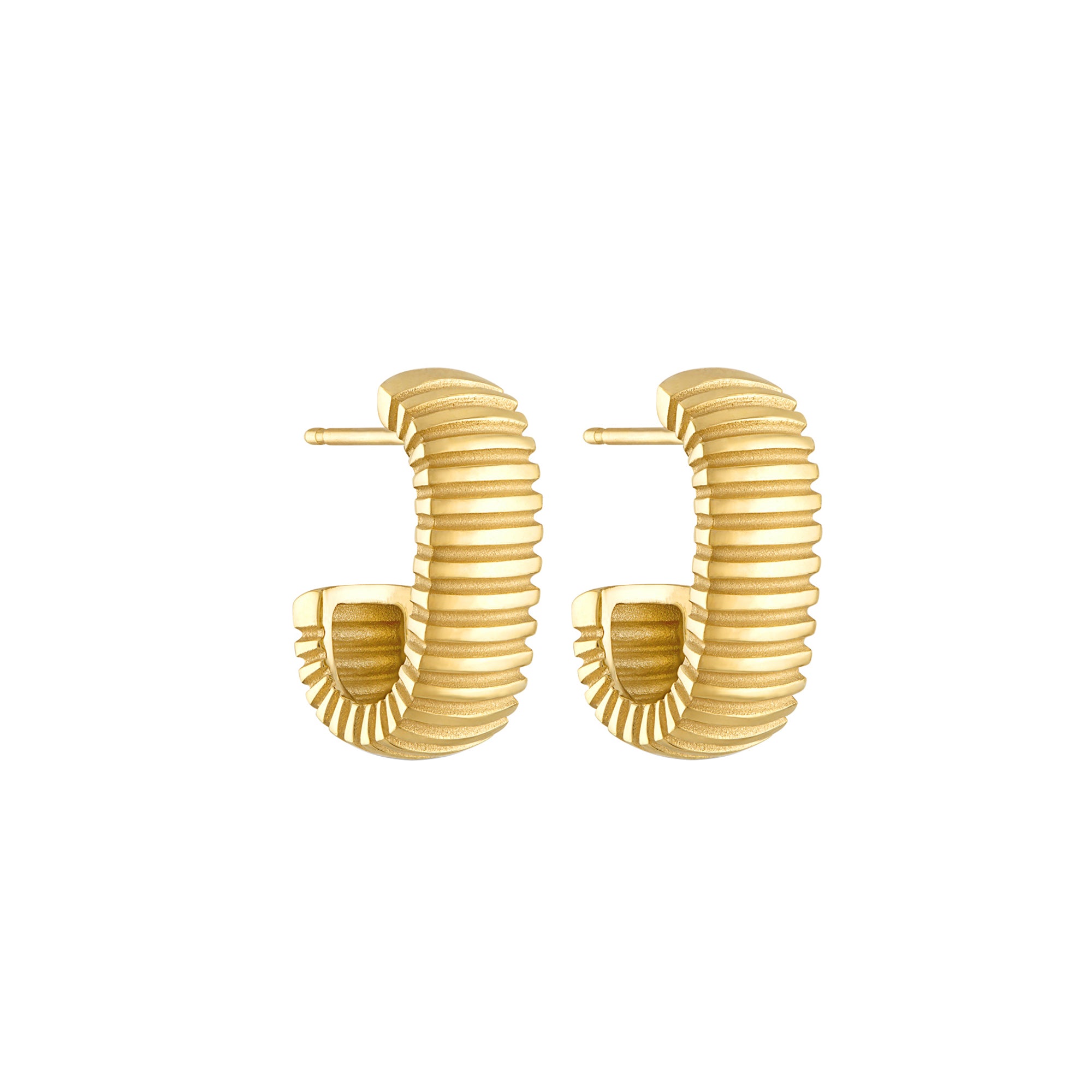 Isla Squared Hoops