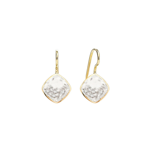 Moritz Glik Naipe Heartish Shaker Earrings - Earrings - Broken English Jewelry front view