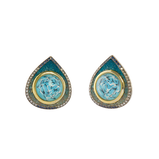 Birds in Flight Earrings - Main Img