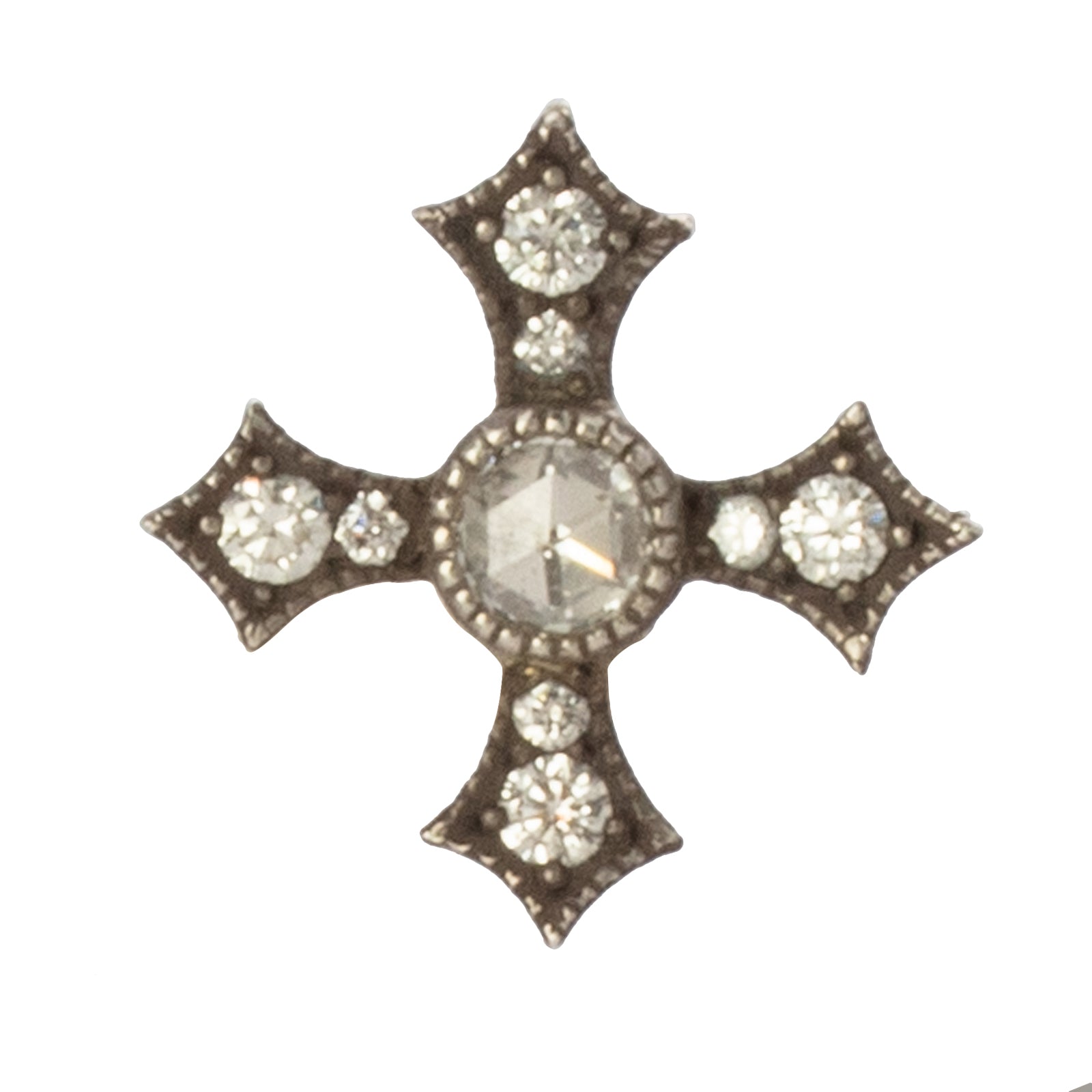 Arman Sarkisyan Cross Studs detail
