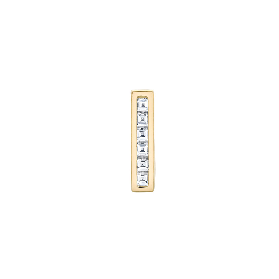 Carre Diamond Square Huggie