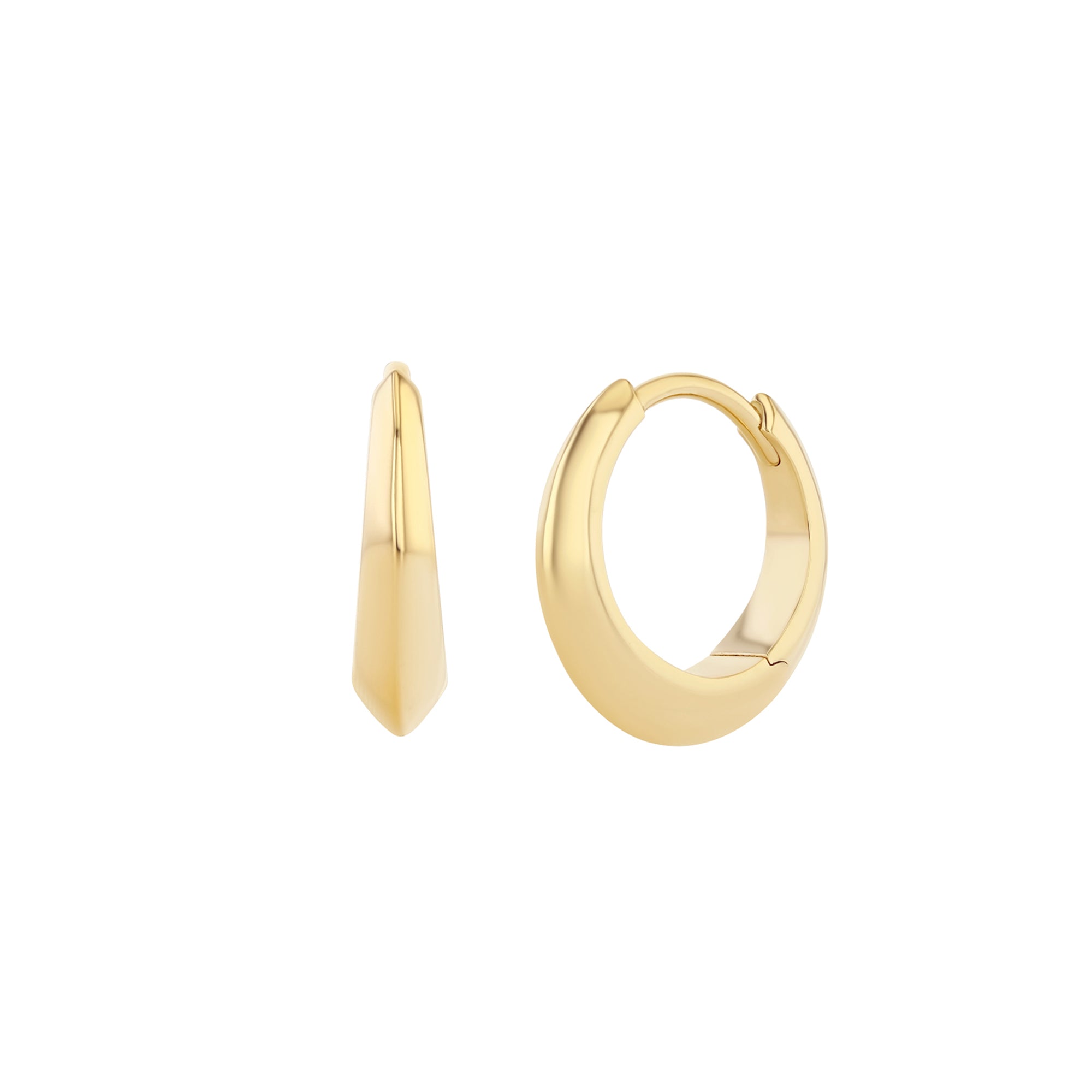 Medium Thin Crescent Huggies