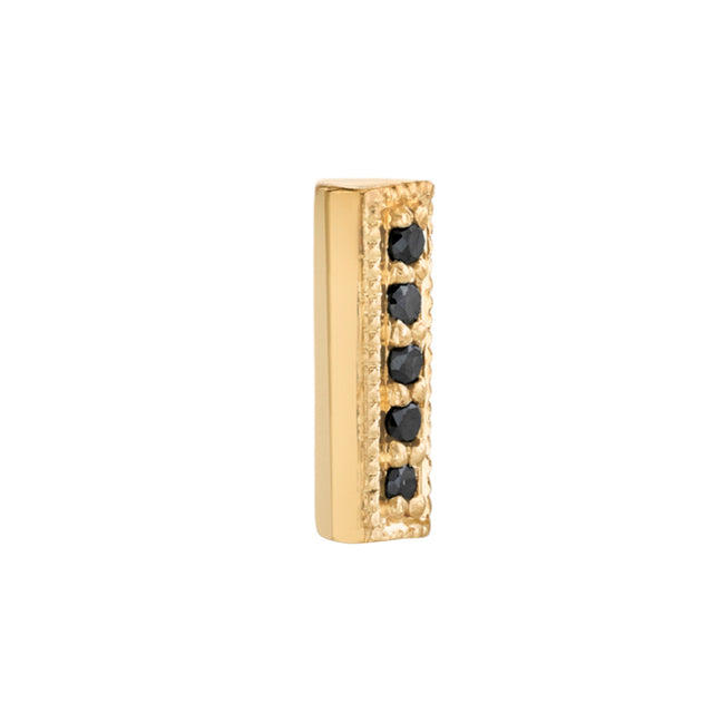 Black Diamond Bar Stud