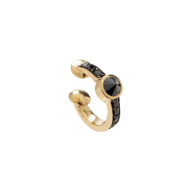 Black Diamond Spike Earcuff