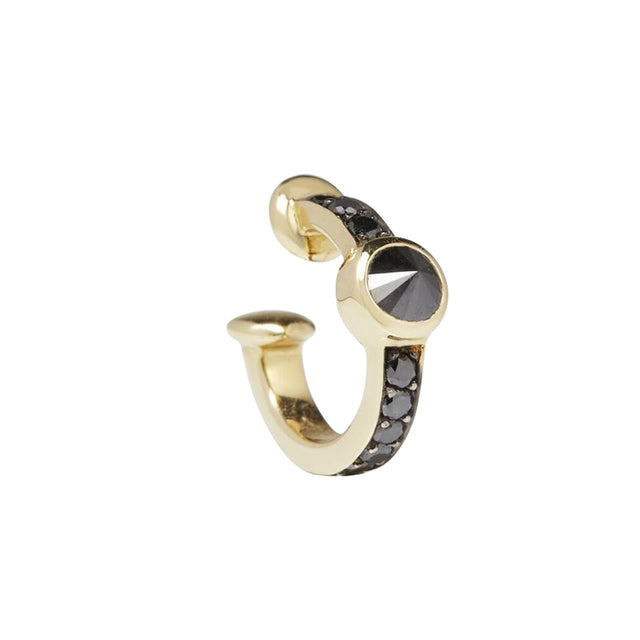 Black Diamond Spike Earcuff