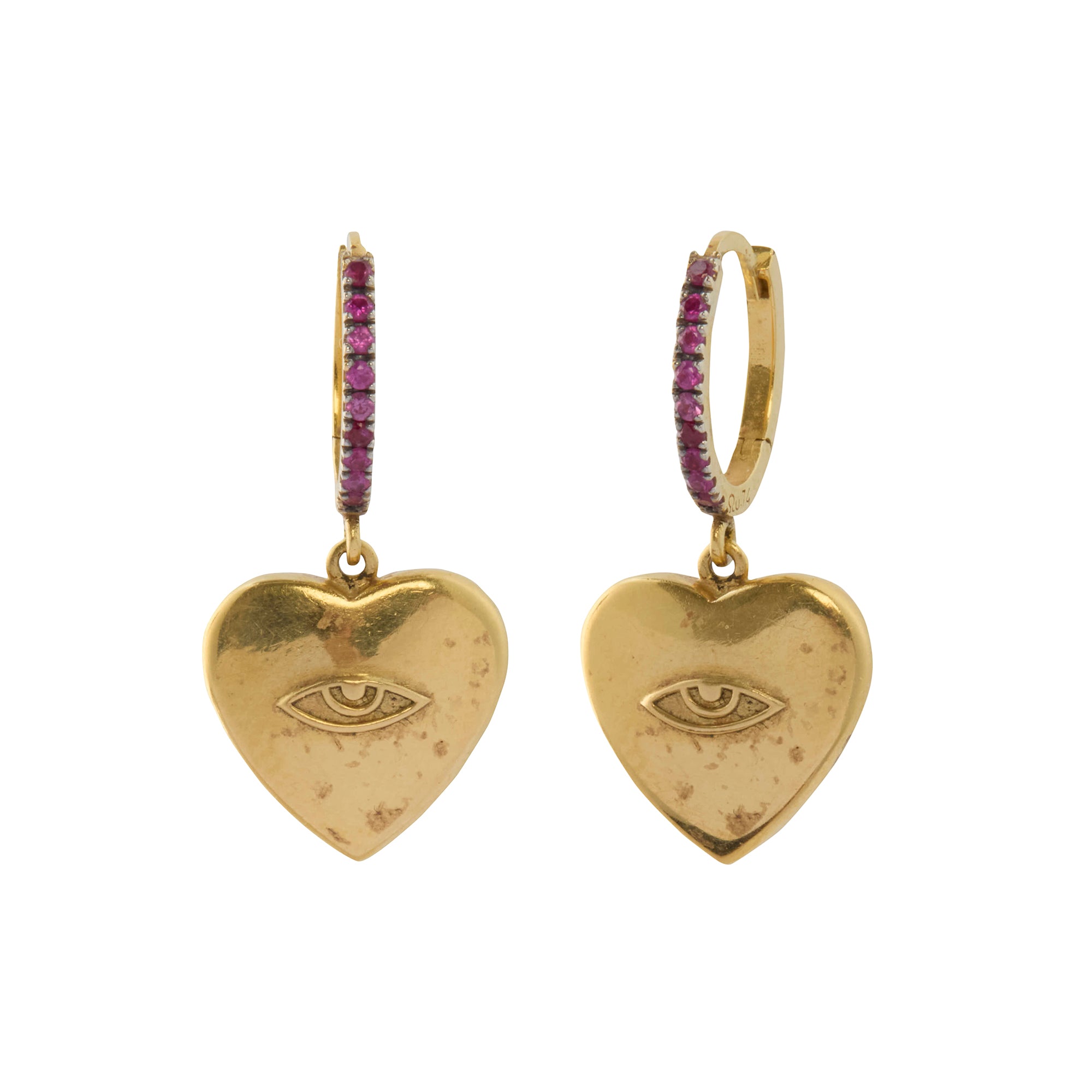 Protective Eye Heart Huggies