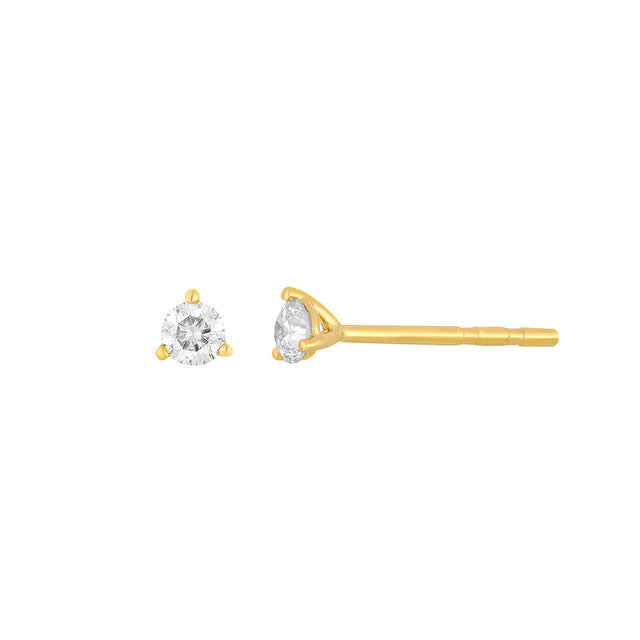 Jumbo Solitaire Diamond Stud