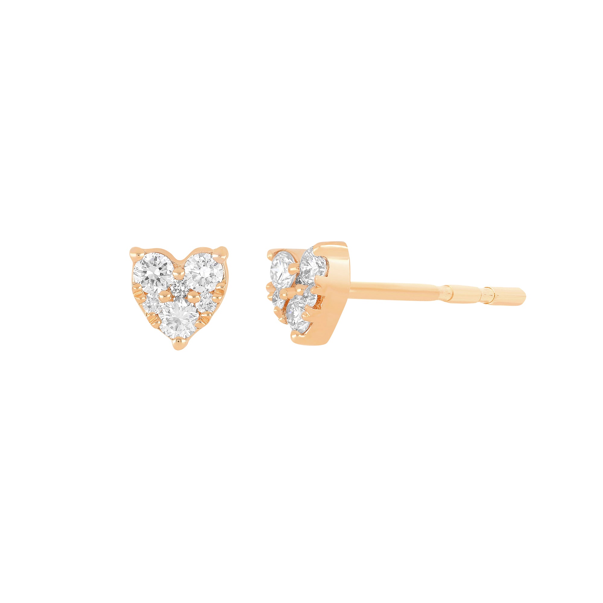 Mini Heart Stud Earring