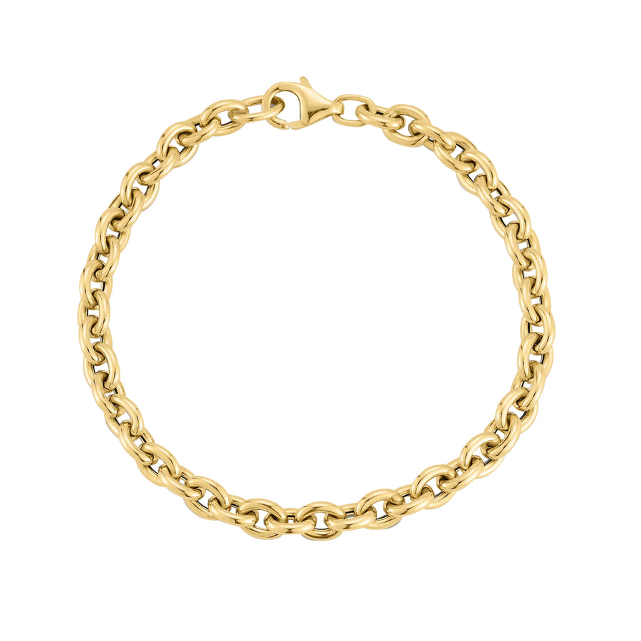 EF Collection Sienna Chain Bracelet - Bracelets - Broken English Jewelry top view