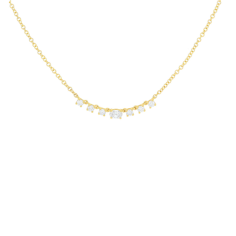 EF Collection Diamond Carrie Necklace - Necklaces - Broken English Jewelry