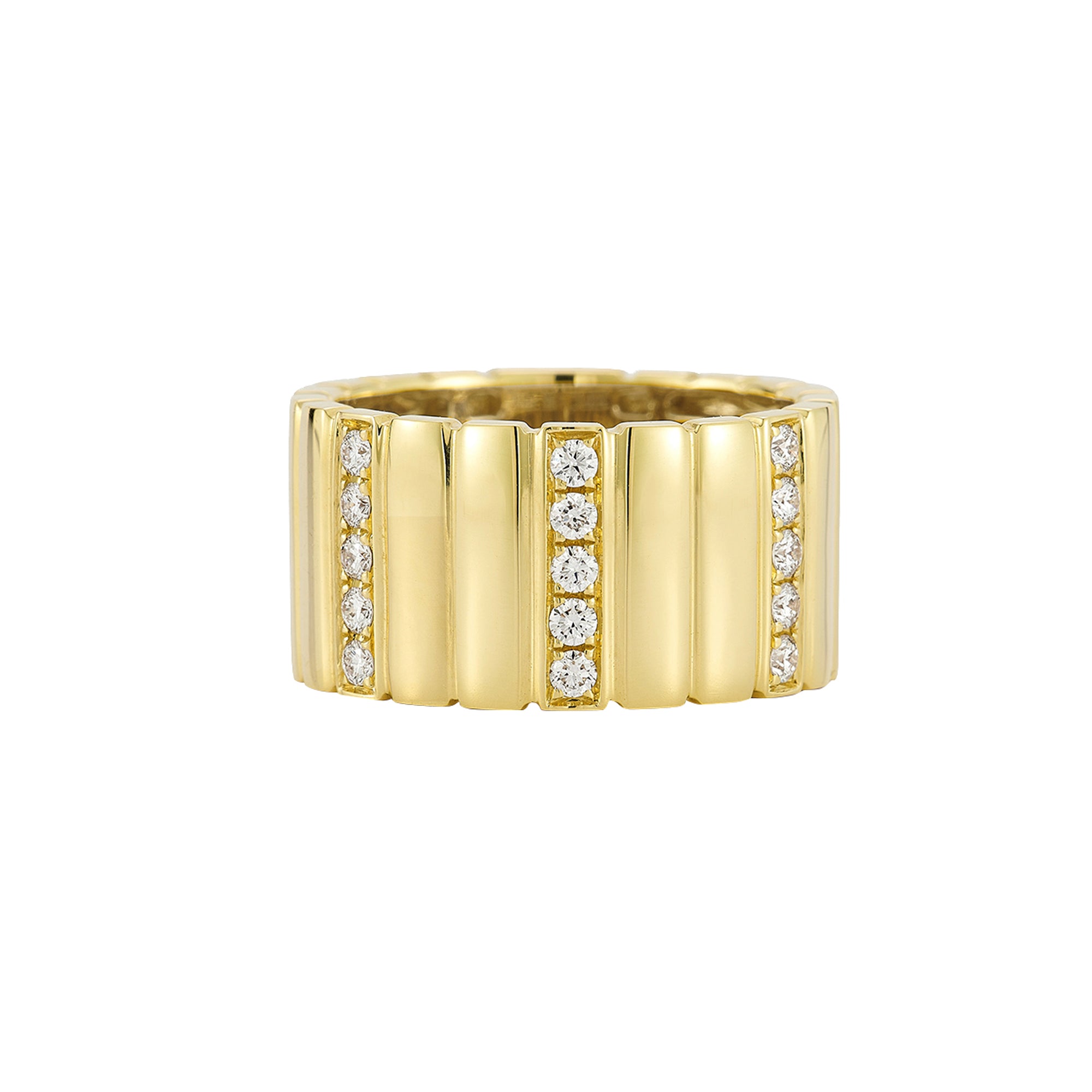 Kaia Cigar Band Ring