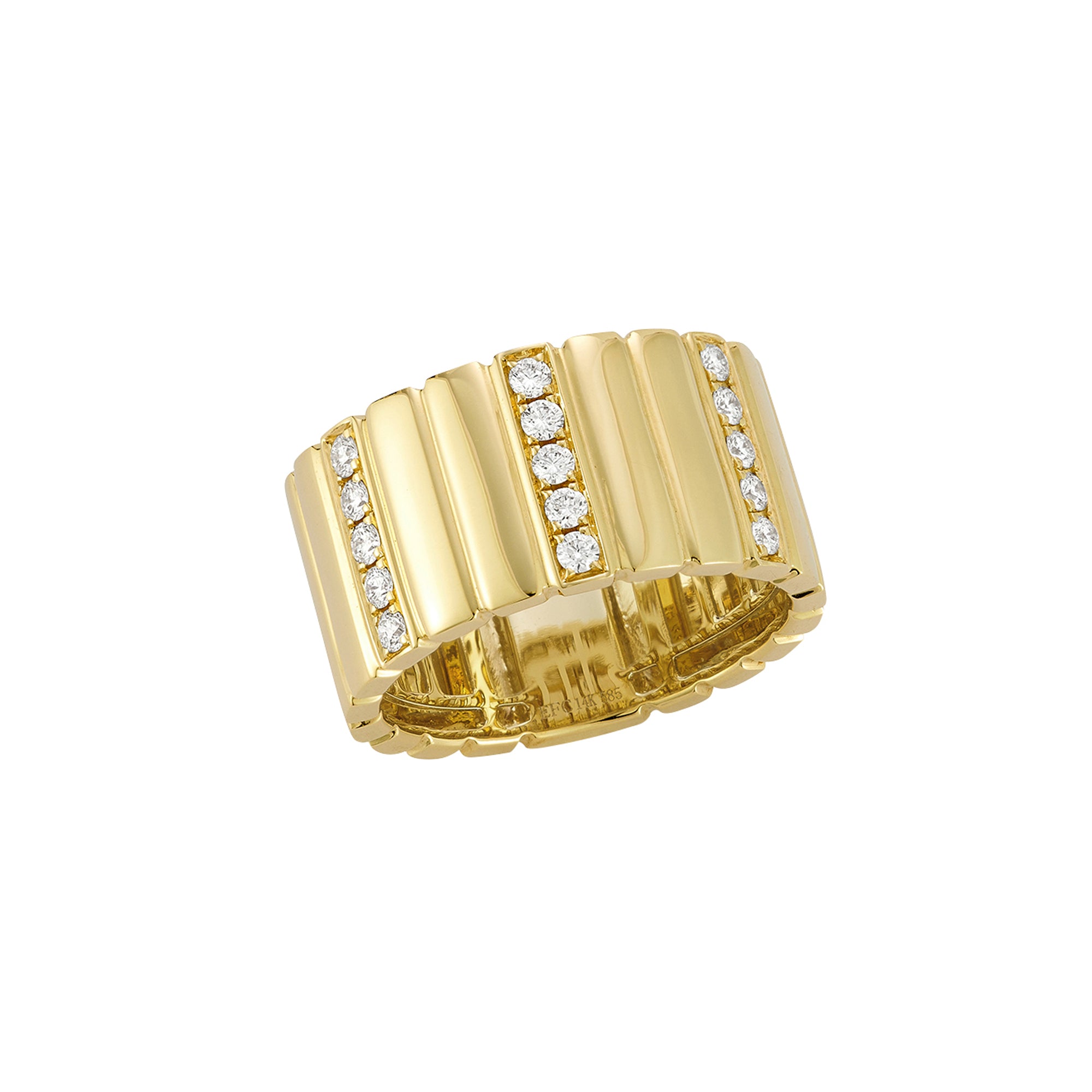 Kaia Cigar Band Ring