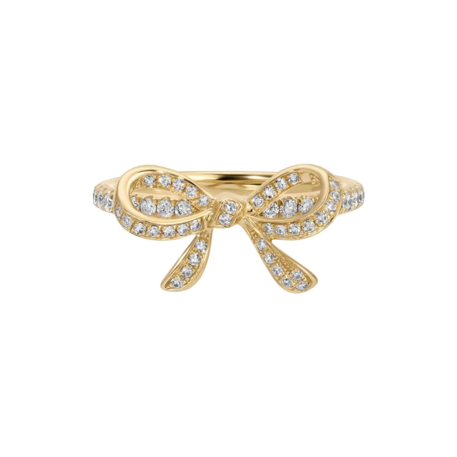 Diamond Bow Ring