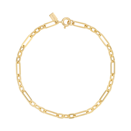 Mini Mixed Chain Necklace/Triple Wrap Bracelet - Main Img