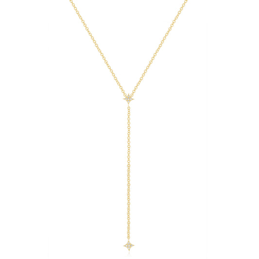Sparkle Lariat Necklace - Main Img