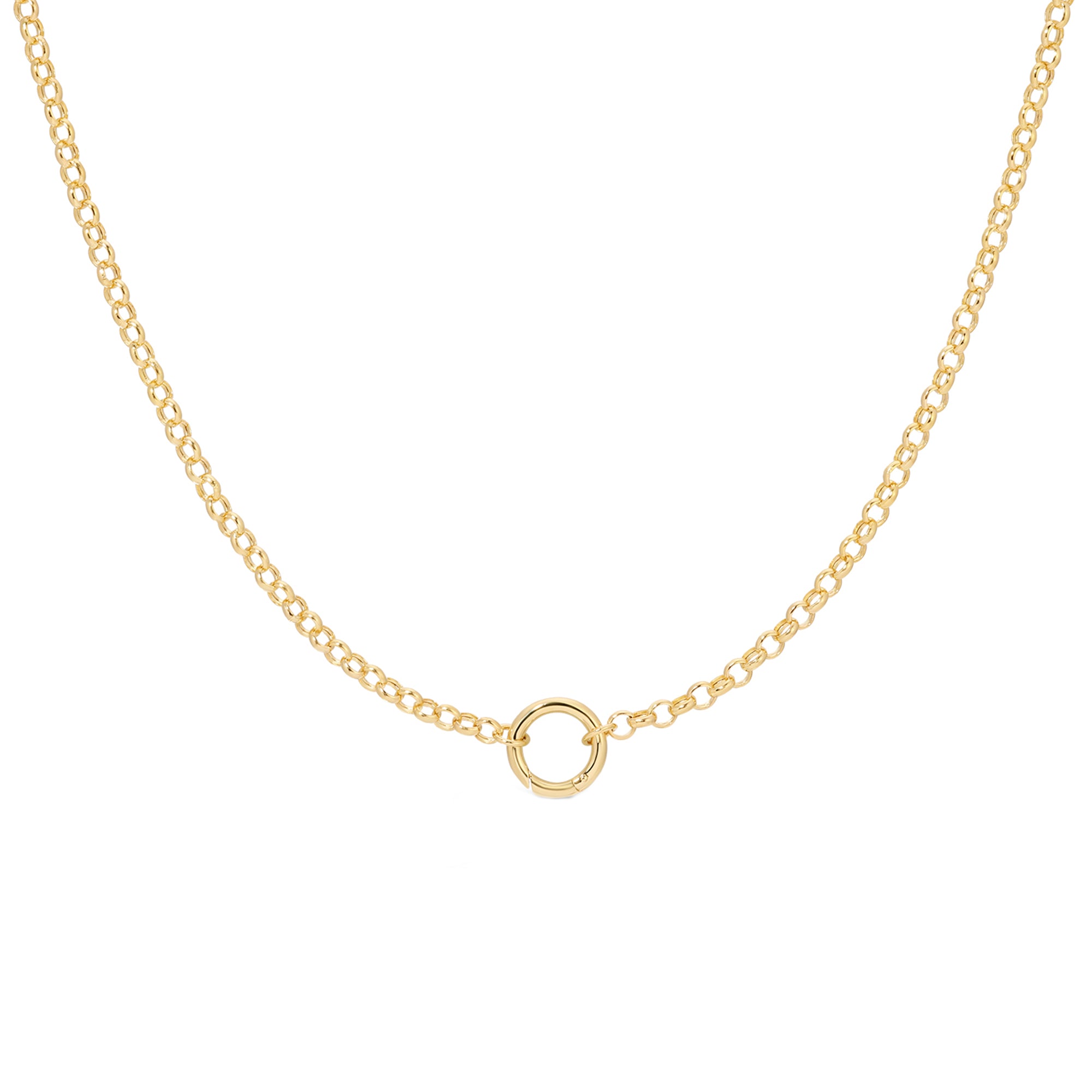 Rolo Chain Enhanced Necklace - 18 inch