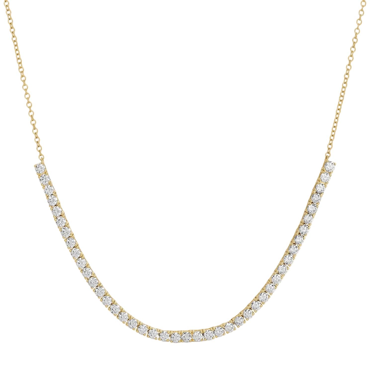 Diamond Row Necklace