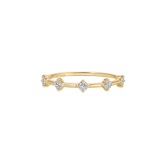 Diamond Compass Stack Ring - Main Img