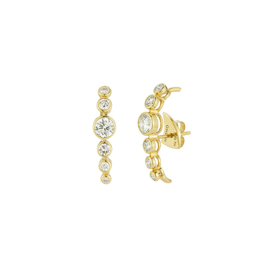 Shimmer Cuff Earrings - Main Img