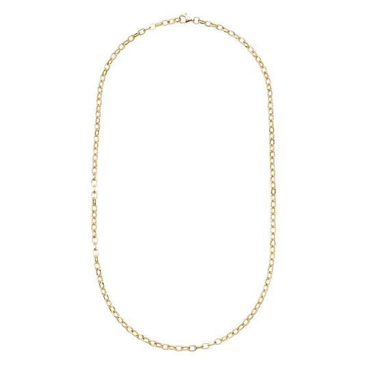 Elongated Belcher Chain Necklace - Main Img