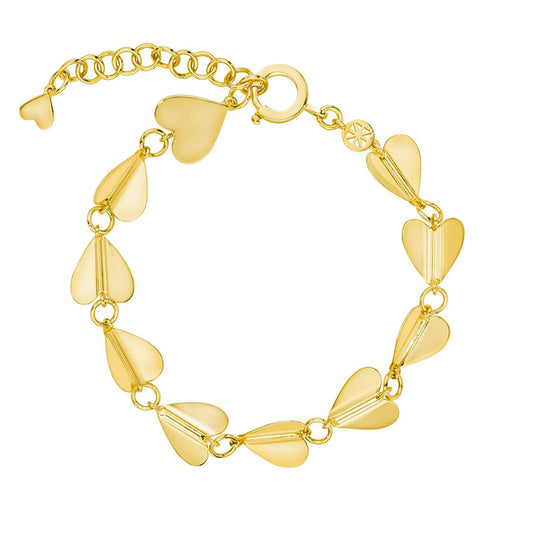 Wings of Love Bracelet - Gold (M) - Main Img