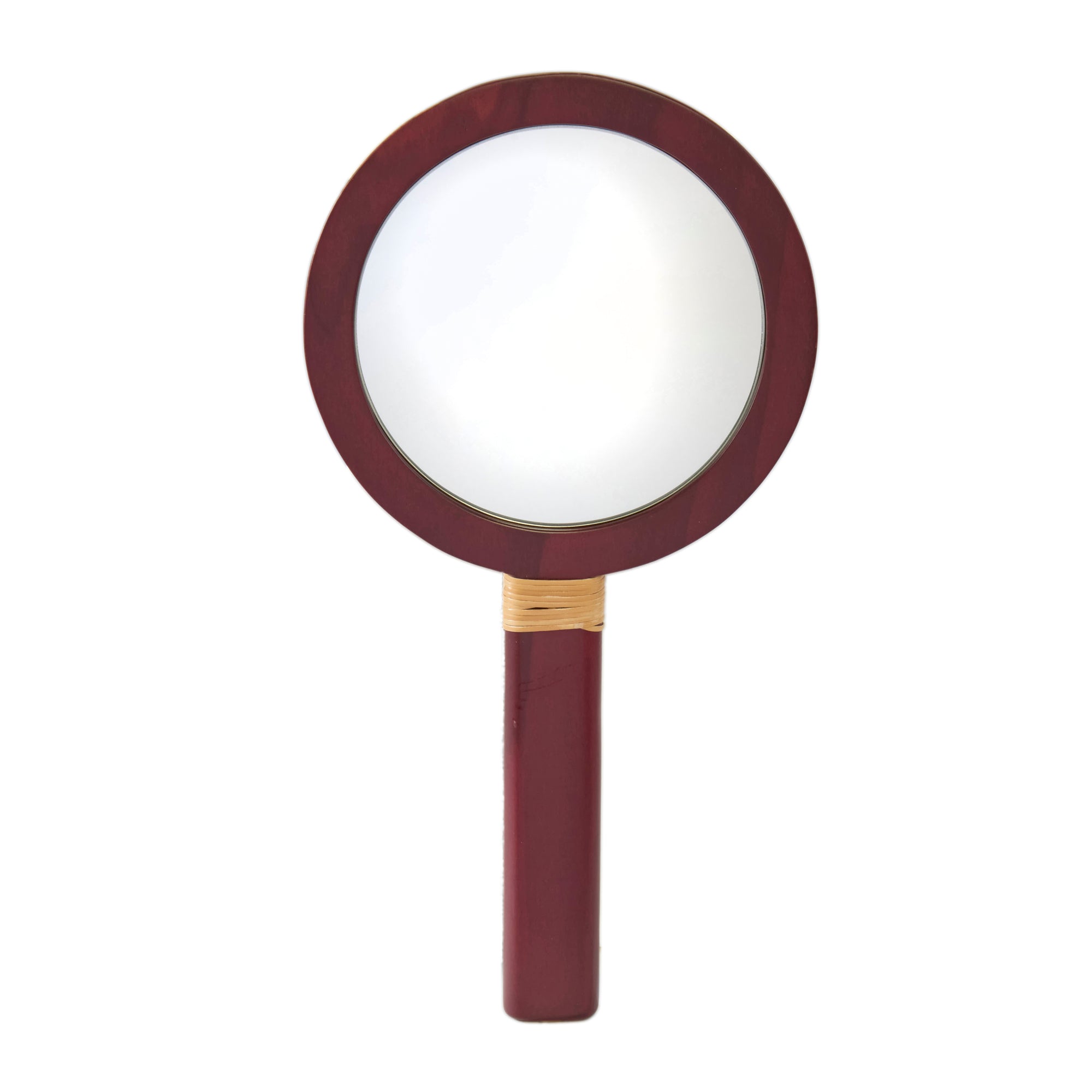Crocodile Motif Marquetry Hand Mirror