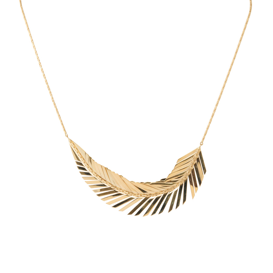 Large Feather Necklace