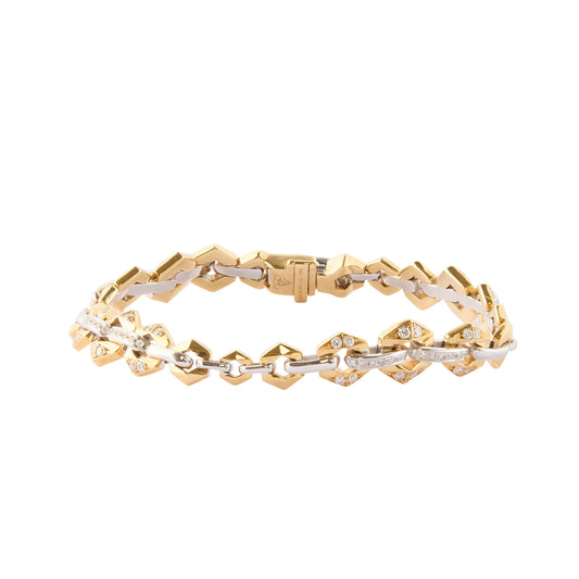 Bicolor Bond Bracelet - Main Img