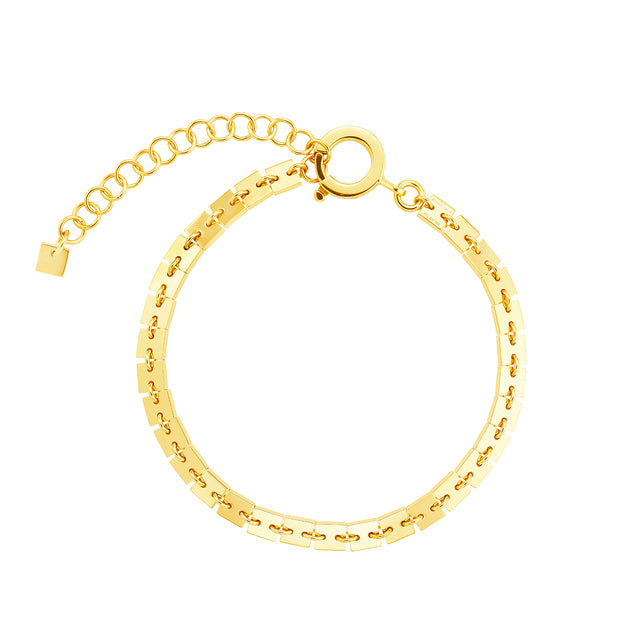 Cadar Foundation Square Chain Bracelet top view