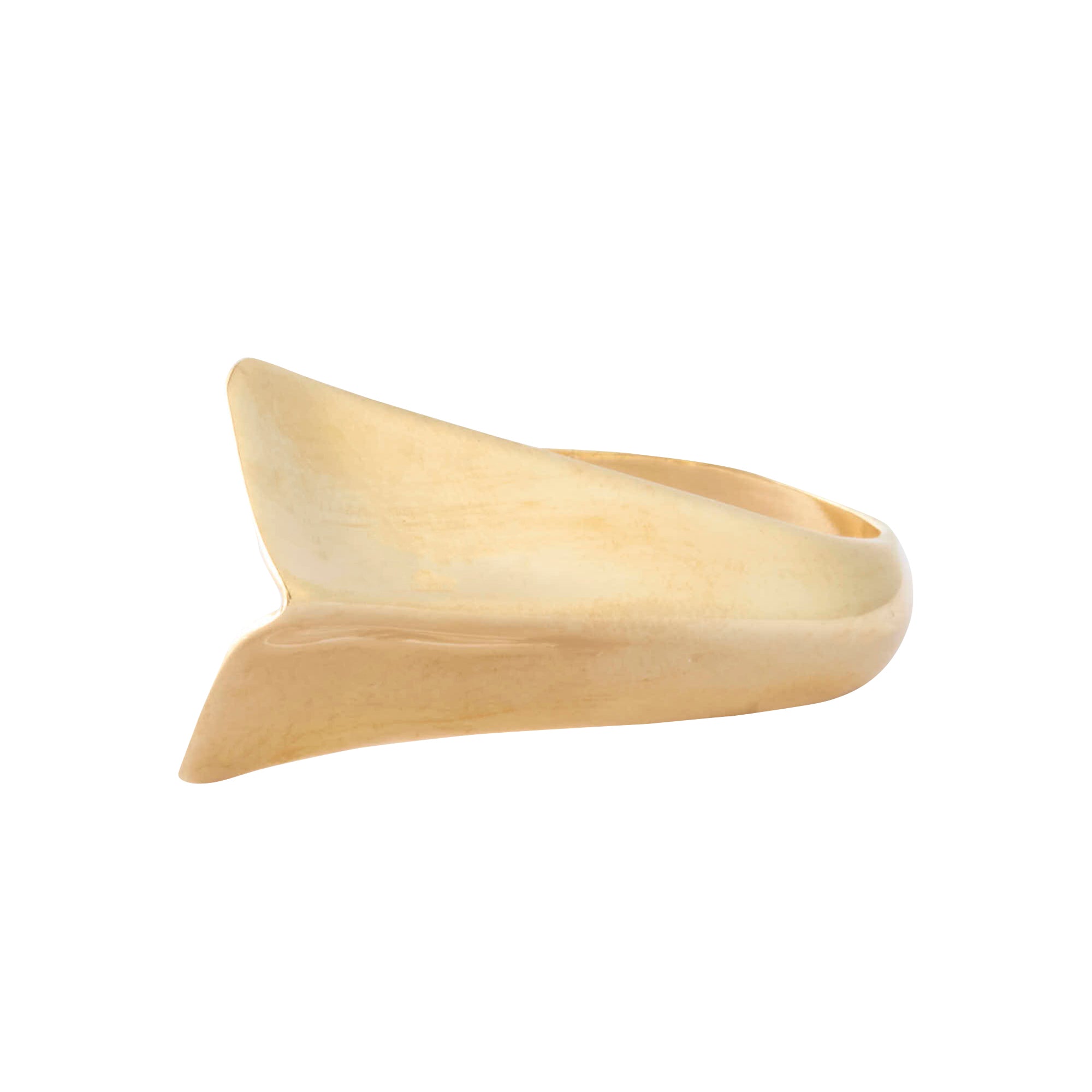 Slim Naiad Ring in Bronze