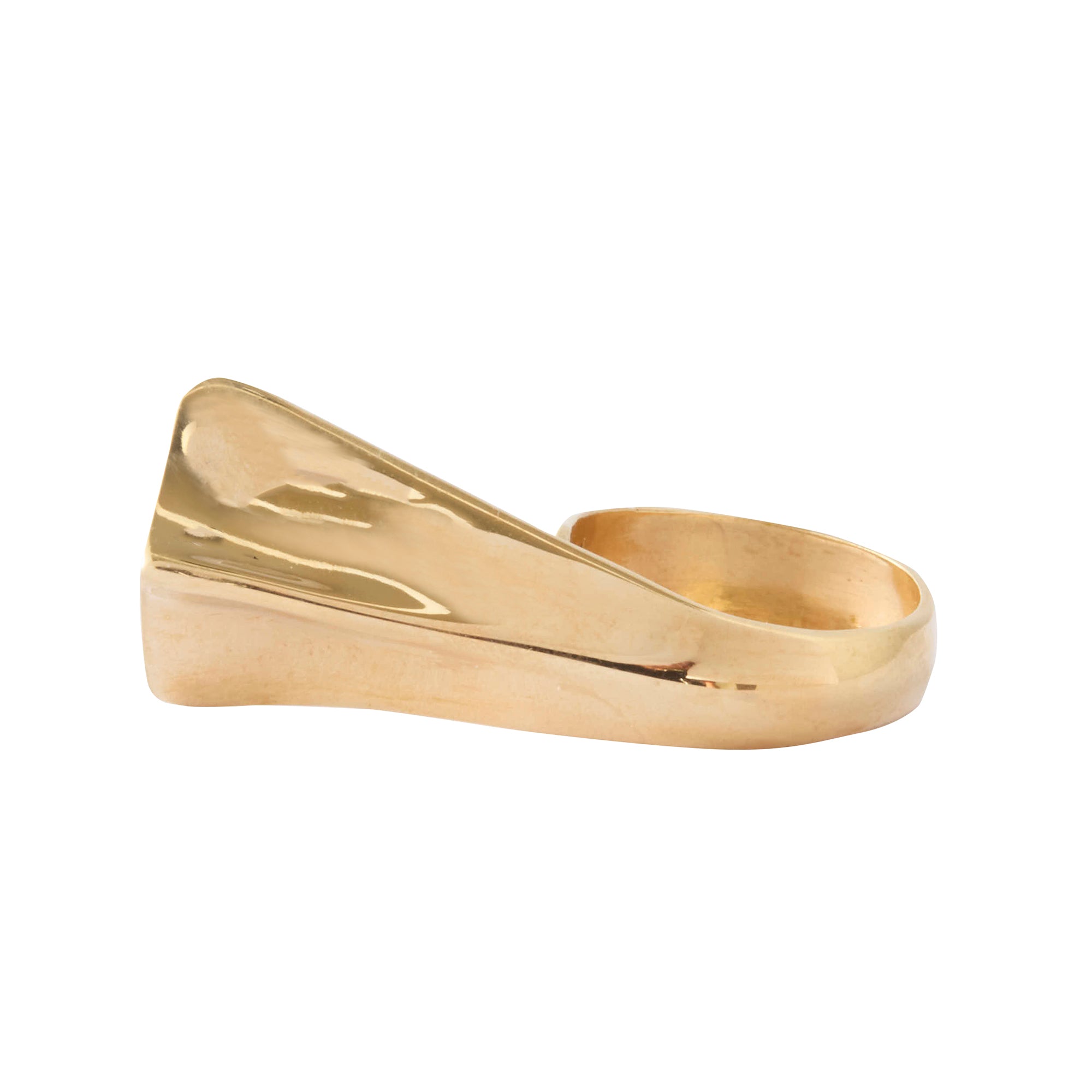 Slim Naiad Ring in Bronze