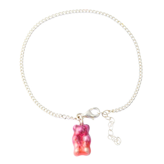 Gummy Pendant Bracelet - Ombre Plum - Main Img