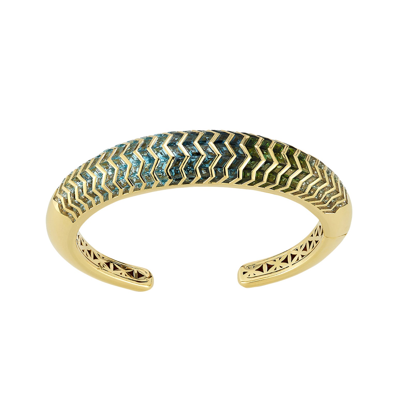 Ark Ecstasy Awakening Cuff Bracelet - Bracelets - Broken English Jewelry front view