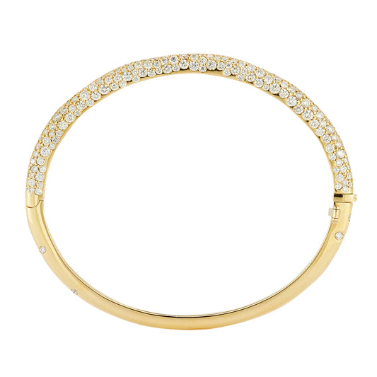 Nova Bangle with 4.55ct Pave Diamonds