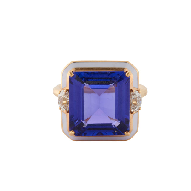 Selim Mouzannar - Tanzanite and Diamond Gemma Ring