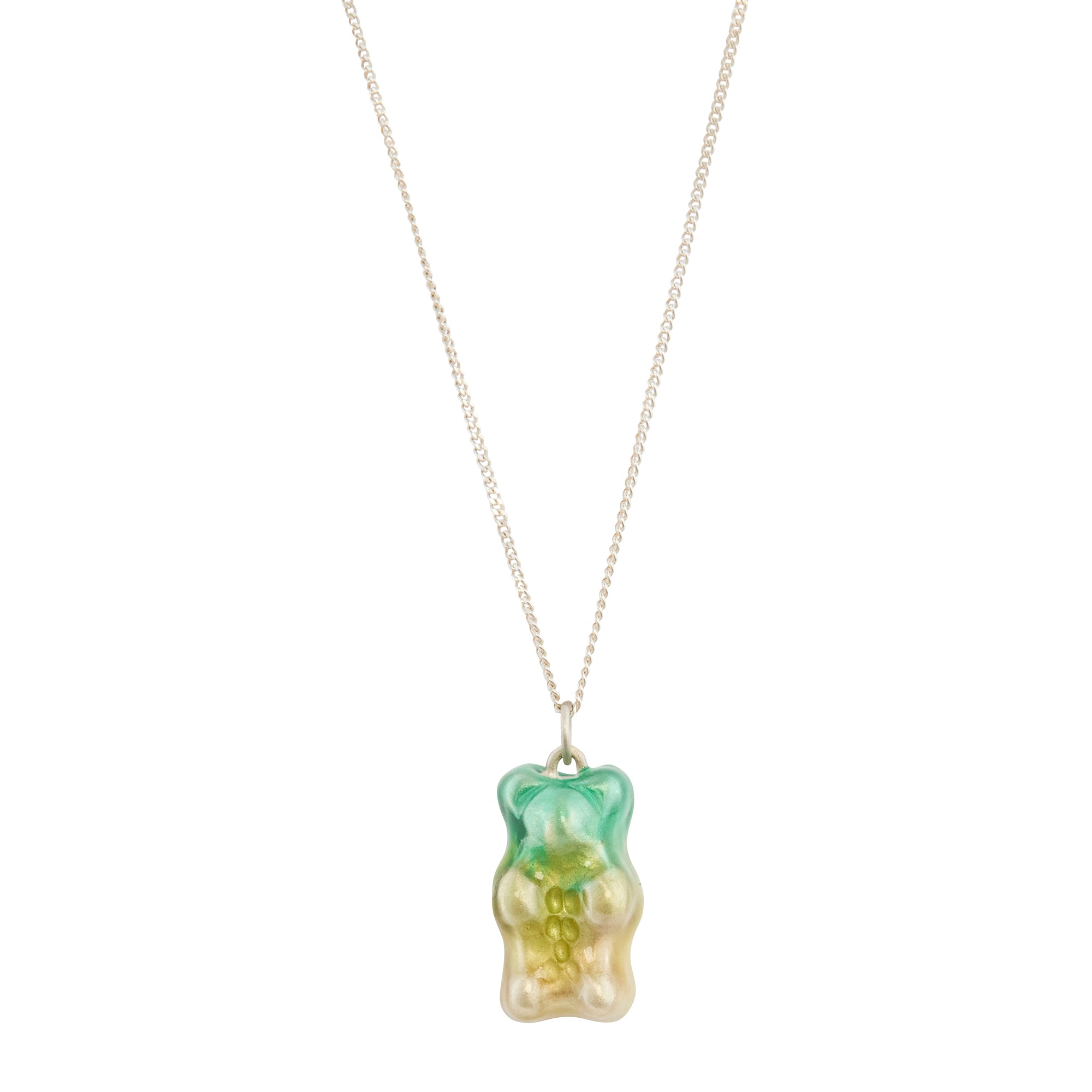 Maggoosh - Ombre Green Gummy Pendant Gourmet Chain Necklace