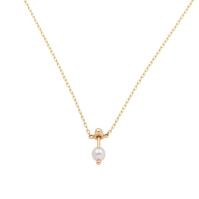 Akoya Pearl Honey Ant Necklace
