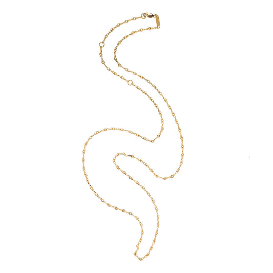 Circle Link Small Handmade Chain - 32